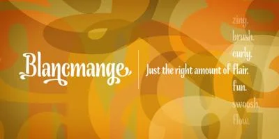 Blancmange Font