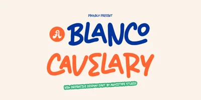 Blanco Cavelary Font