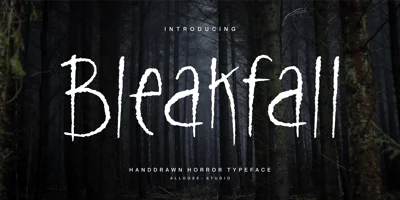 Bleakfall Font