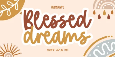Blessed Dreams Font