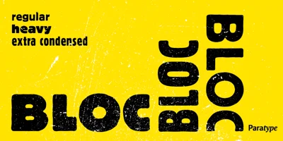 Bloc Font