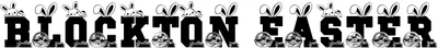 Blockton Easter Font
