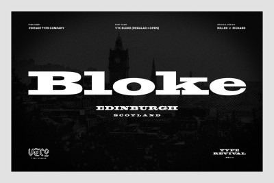 Bloke Display Font