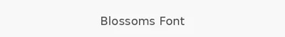Blossoms Font