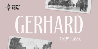 BLT Gerhard Font