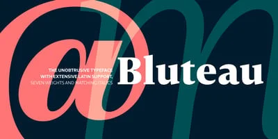Bluteau Font