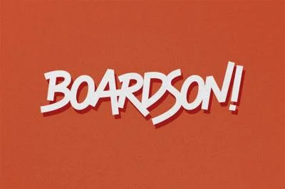 Boardson Type Font