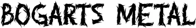 Bogarts Metal Font