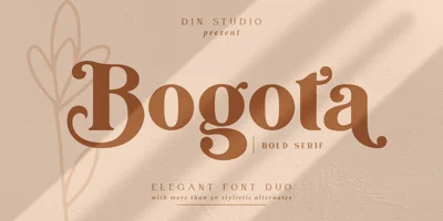 Bogota Font
