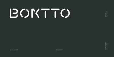 Boktto Font