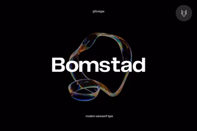 Bomstad Display Typeface Free Download