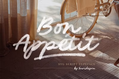 Bon Appetit - SVG Script Free Download