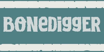 Bonedigger Font