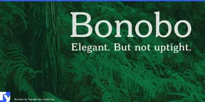Bonobo Font