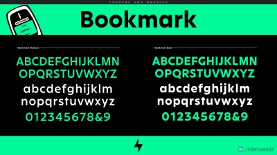Bookmark Font
