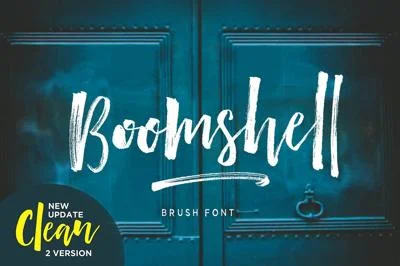 Boomshell Brush (New Update) Font