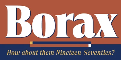 Borax Variable Font
