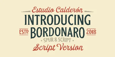 Bordonaro Script