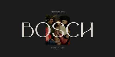 Bosch Font