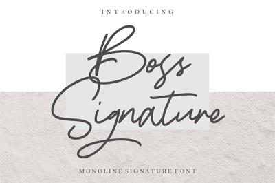 Boss Signature Free Download