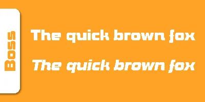 Boss Font