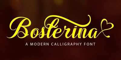 Bosterina Font