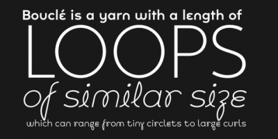 Boucle 2 Font Family Free Download