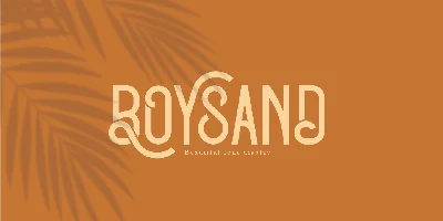Boysand Font