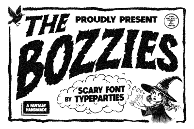 Bozzies Font