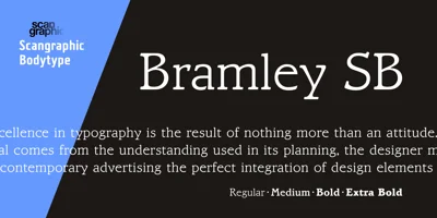 Bramley SB Font