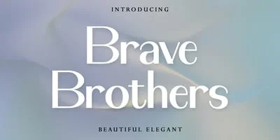 Brave Brothers Font