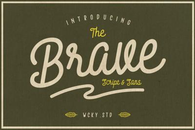 Brave Typeface Free Download