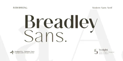 Breadley Sans Font