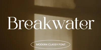 Breakwater Font