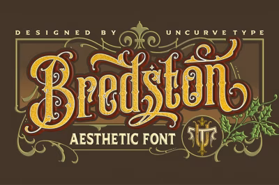 Bredston Vintage Font Free Download
