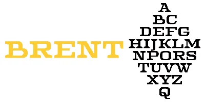 Brent 4F Font