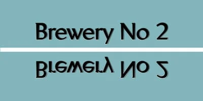 Brewery No 2 Font