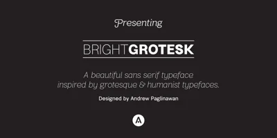 Bright Grotesk Font