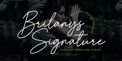 Brilanys Signature Font