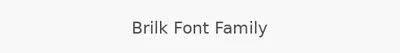 Brilk Font Family