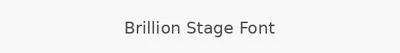 Brillion Stage Font