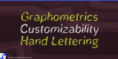 Bristles Font
