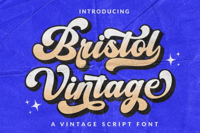 Bristol Vintage Font