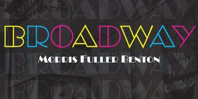 Broadway Font