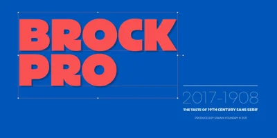 Brock Pro Font