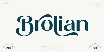 Brolian Font