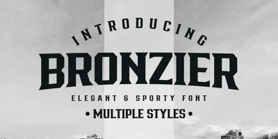 Bronzier Font