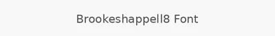 Brookeshappell8 Font