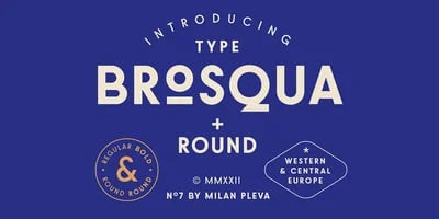 Brosqua Font