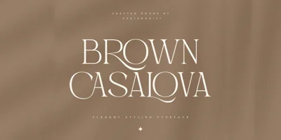 Brown Casalova Font